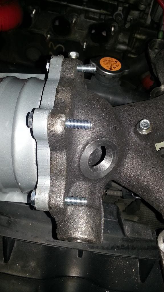 how to replace rusted bolts on manifold catalytic converter The